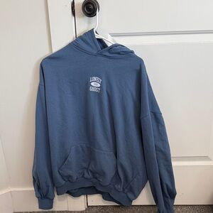 LONELY GHOST Steele blue 1989 hoodie